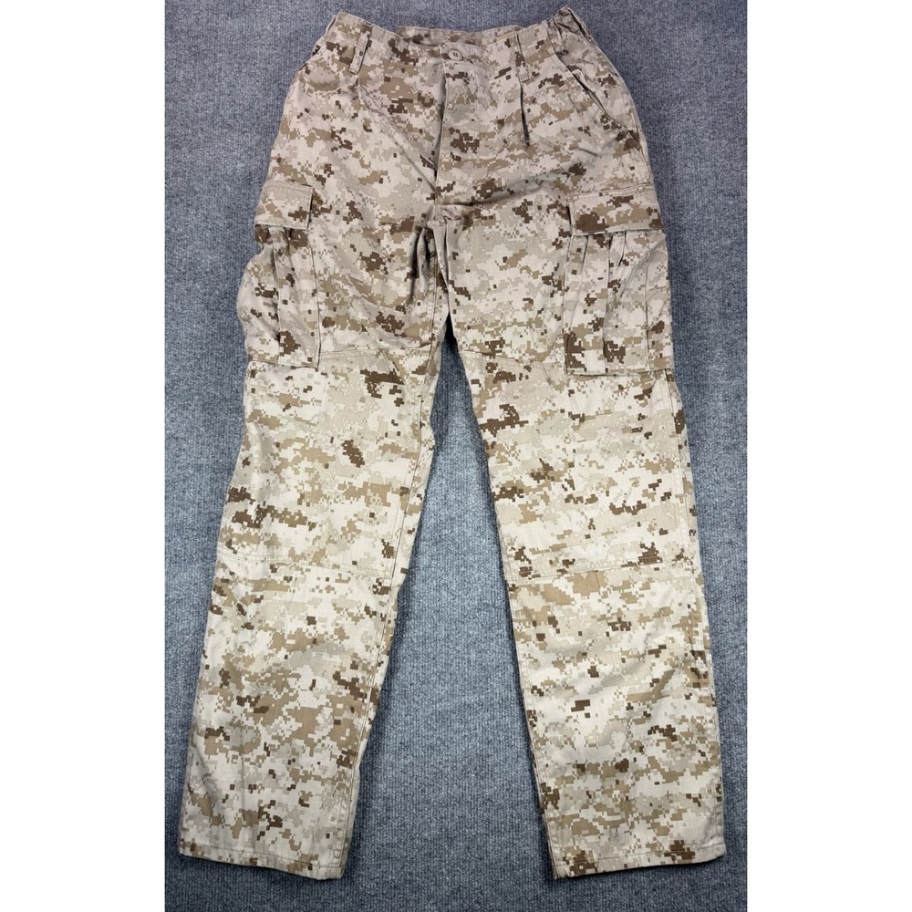 Propper USMC MARPAT Desert Camo Cargo Pants 27-31 Regular MCCUU Military‎ Combat